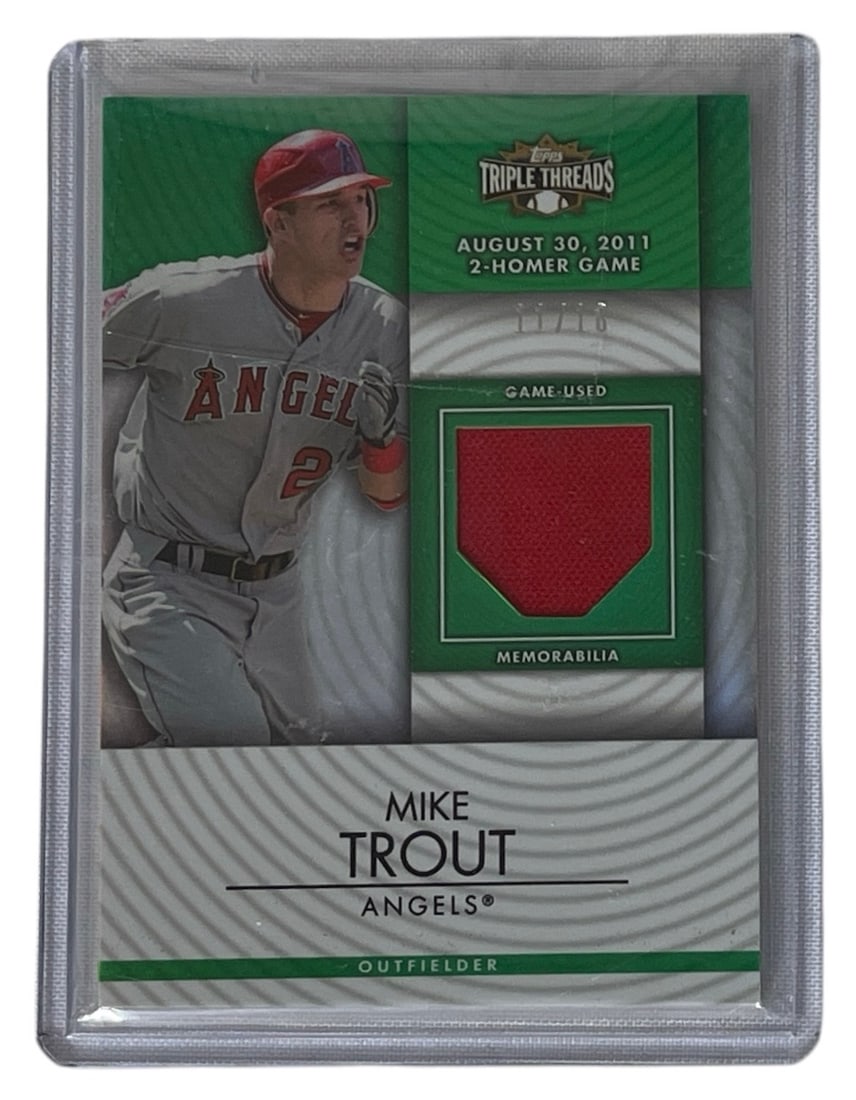 Topps Triple Threads | Mike Trout | No TTUR 25 (1 of 2)