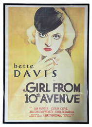 Bette Davis in The Girl From 10th Avenue | Movie Poster