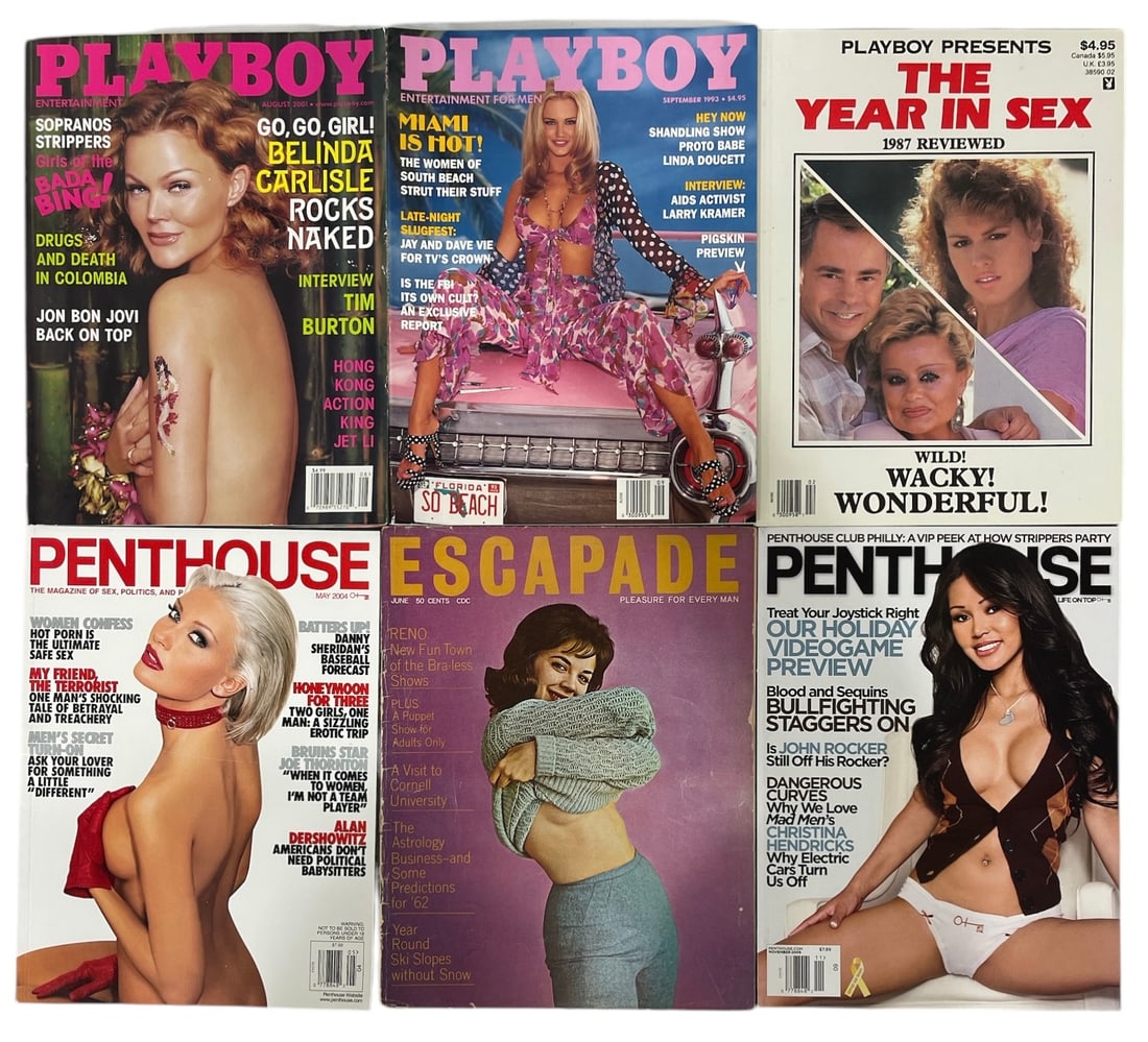 Erotic Adult Magazine Collection: Erotic Adult Magazine Collection
