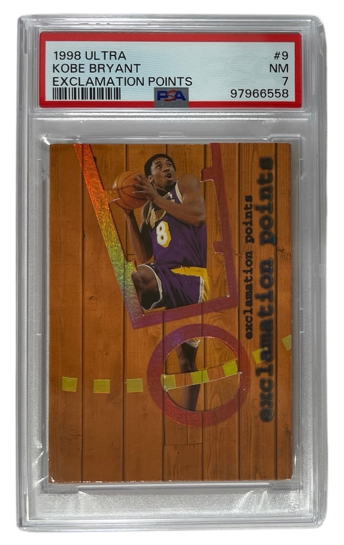 1998 Ultra | Kobe Bryant | Exclamation Points | CGC 7: 1998 Ultra | Kobe Bryant | Exclamation Points | CGC 7