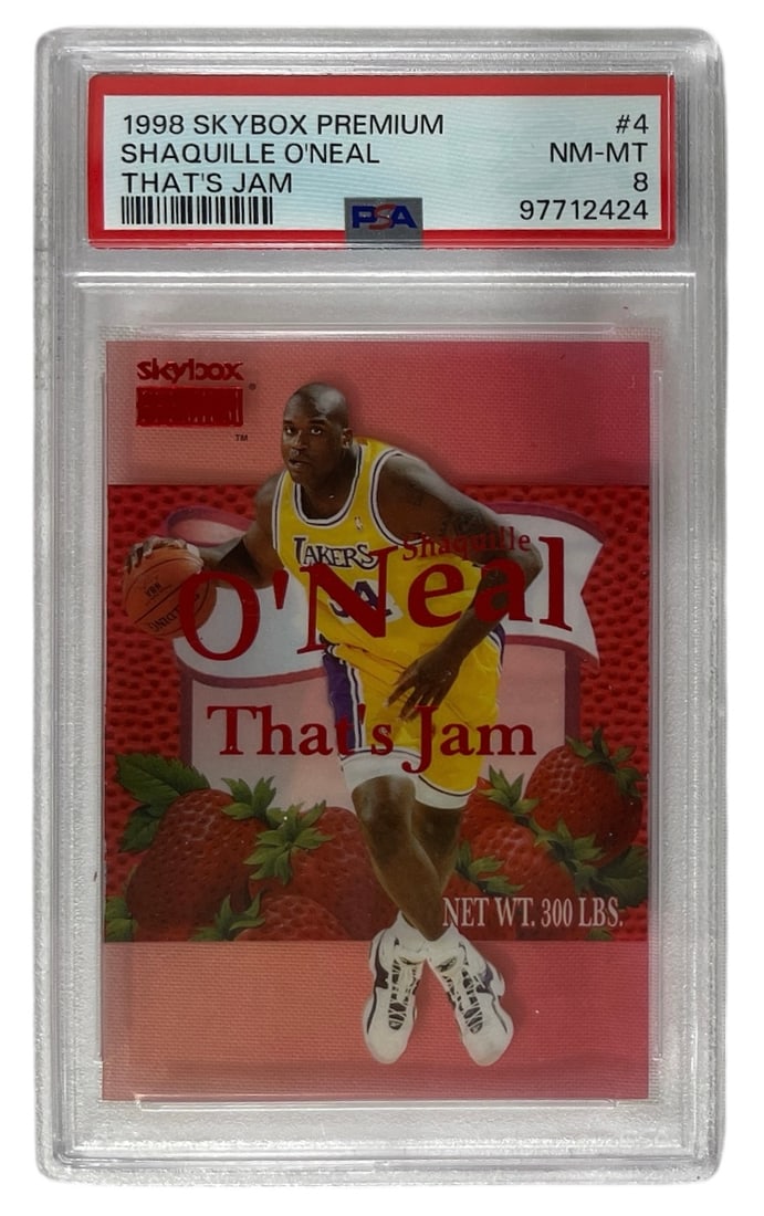 1998 Skybox Premium | Shaquille O Neal | Thats Jam | CGC 8 (1 of 2)