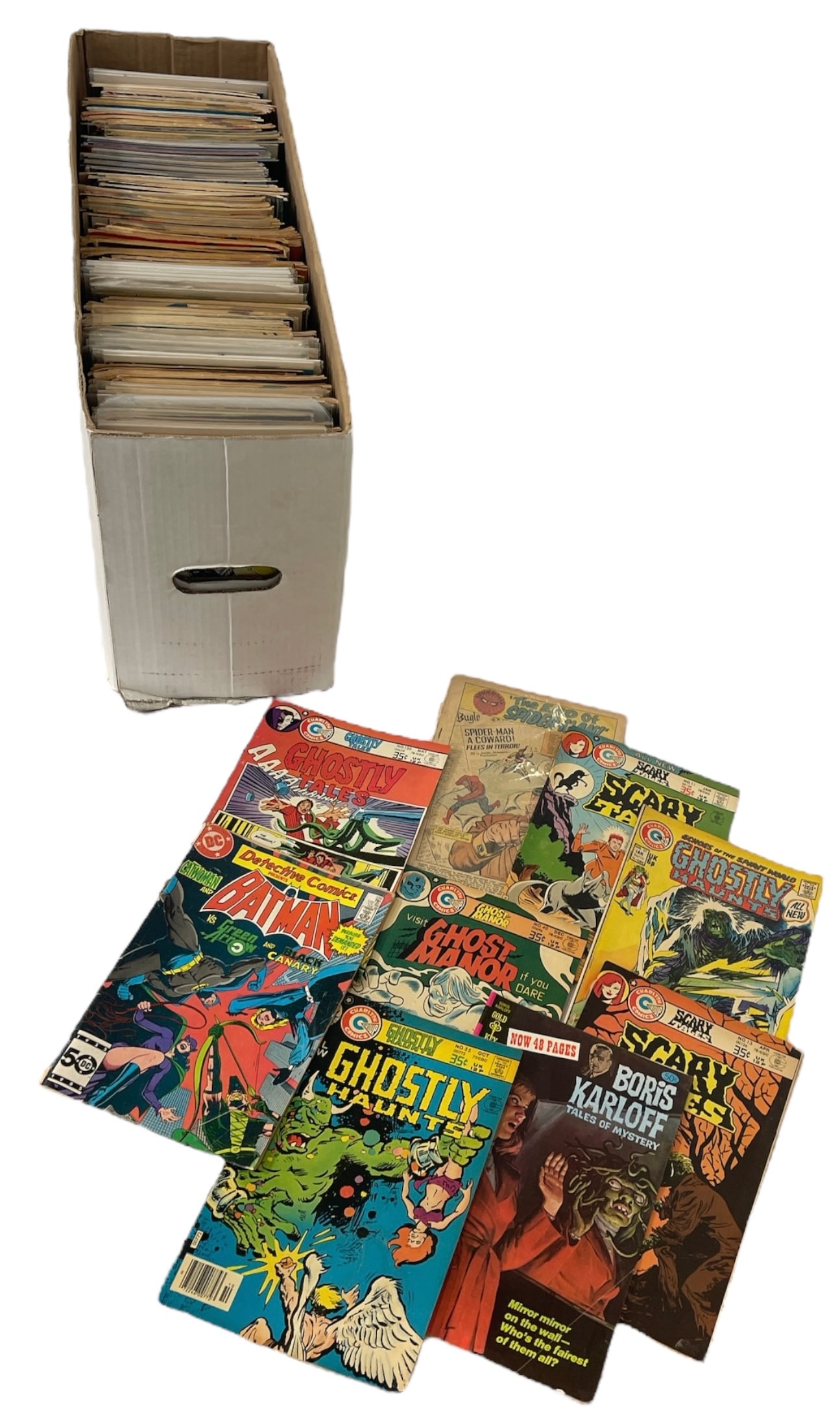 Long Box of Comic Book Collection (1 of 1)