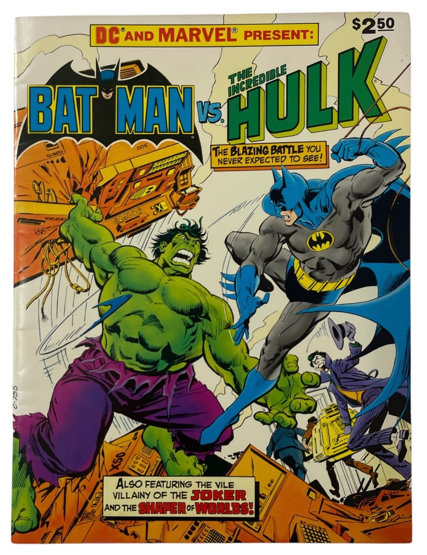 DCs and Marvels Batman and Hulk | Jumbo Comic Book (1 of 4)