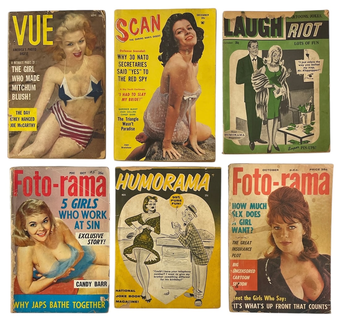 Vintage Erotic Adult Magazine Collection: Vintage Erotic Adult Magazine Collection