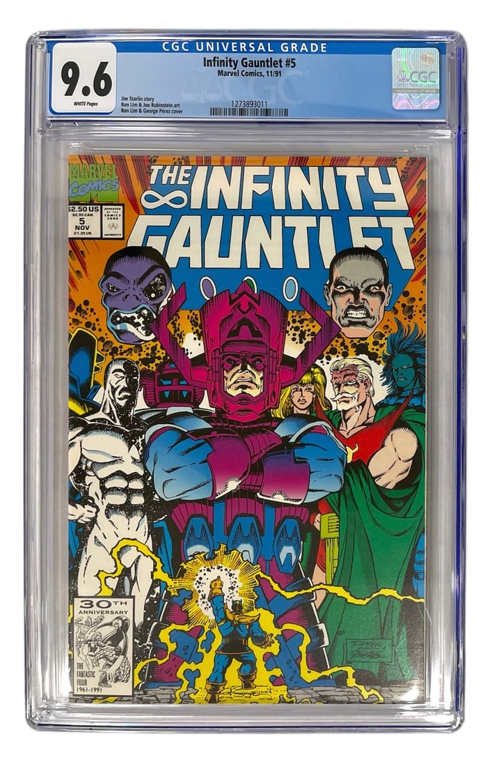 Marvels The Infinity Gauntlet | No.5 | CGC 9.6 (1 of 3)