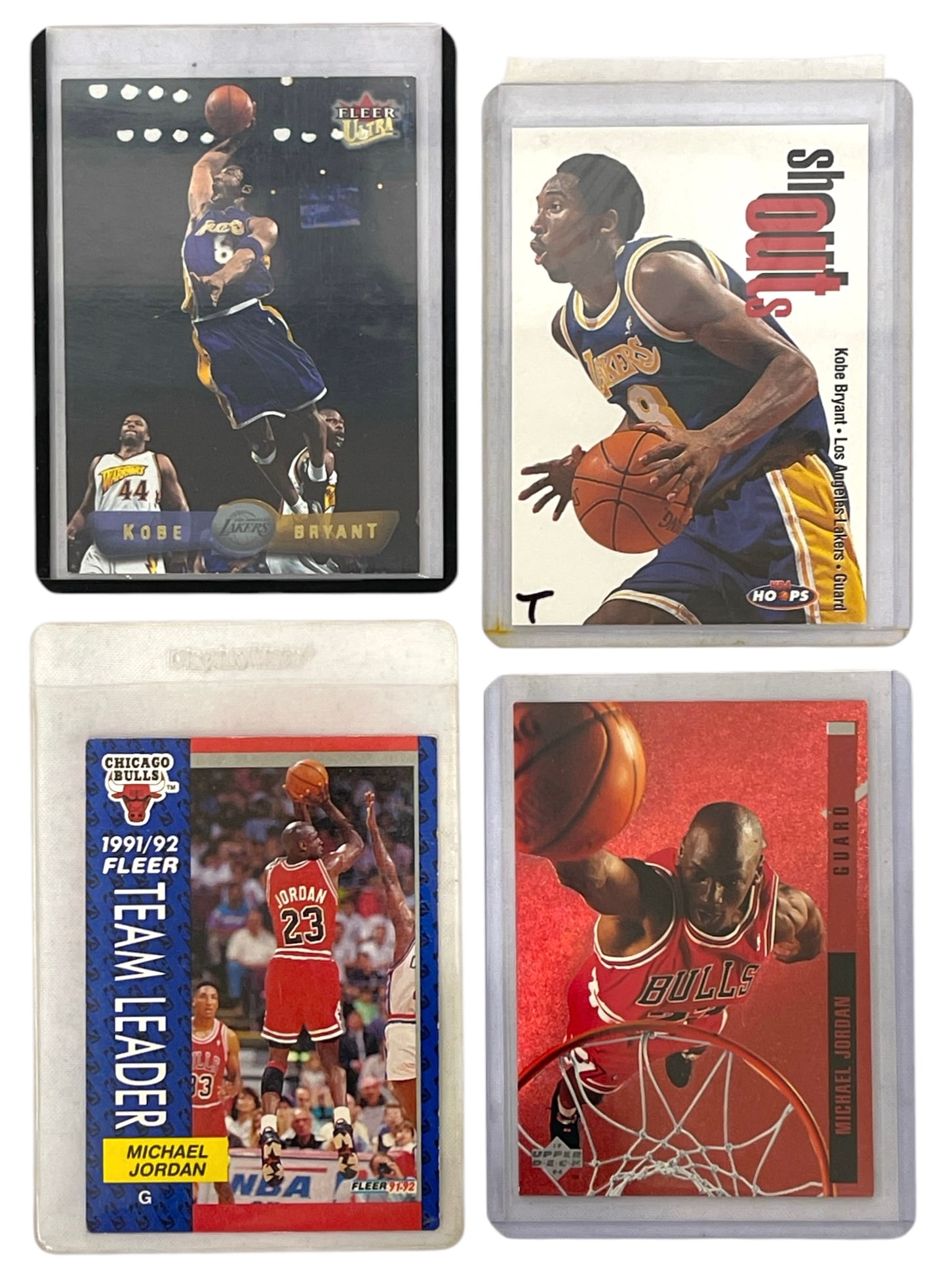 Michael Jordan and Kobe Bryant | Basketball Collectors Cards (1 of 2)