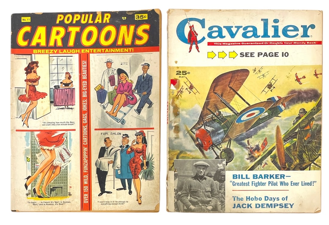 Popular Cartoons and Cavalier | Adult Magazines: Popular Cartoons and Cavalier | Adult Magazines