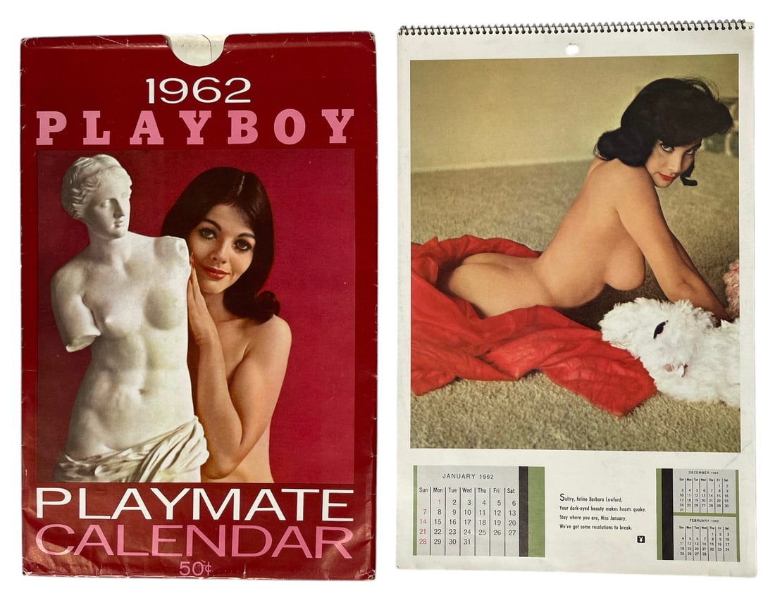 1962 Playboy Playmate Calendar (1 of 3)