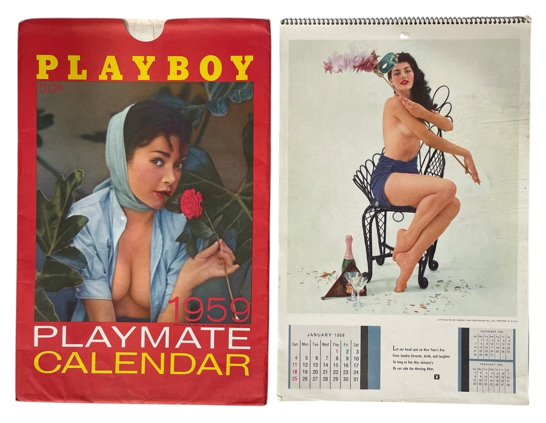 1959 Playboy Playmate Calendar (1 of 4)