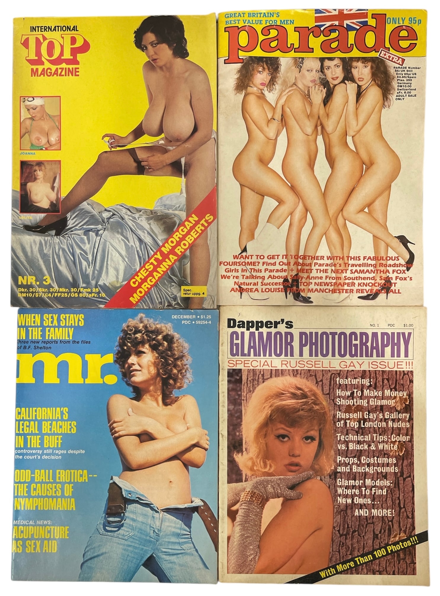 Erotic Adult Magazine Collection: Erotic Adult Magazine Collection