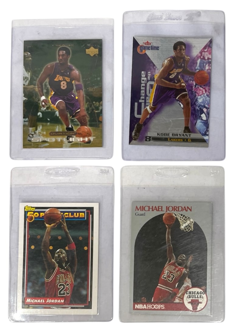 Michael Jordan and Kobe Bryant | Basketball Collectors Cards (1 of 2)