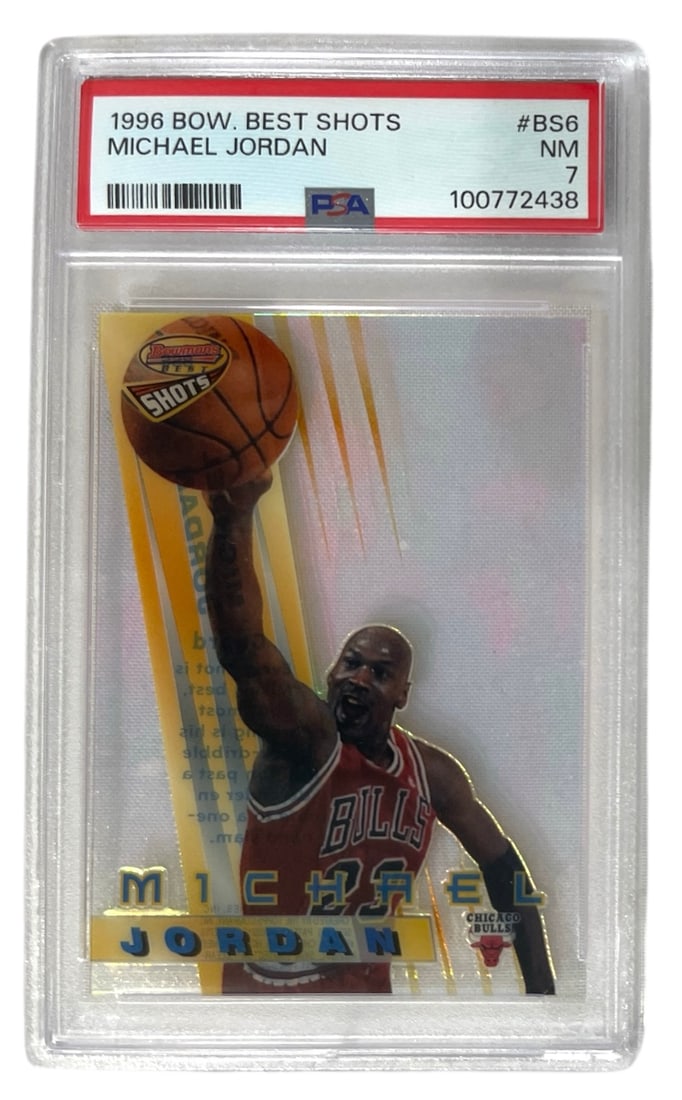 1996 Bowman Best Shot | Michael Jordan | CGC 7: 1996 Bowman Best Shot | Michael Jordan | CGC 7