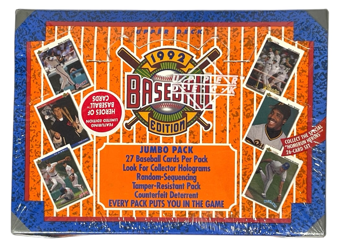 SEALED | 1992 Upper Deck Baseball Cards (1 of 3)