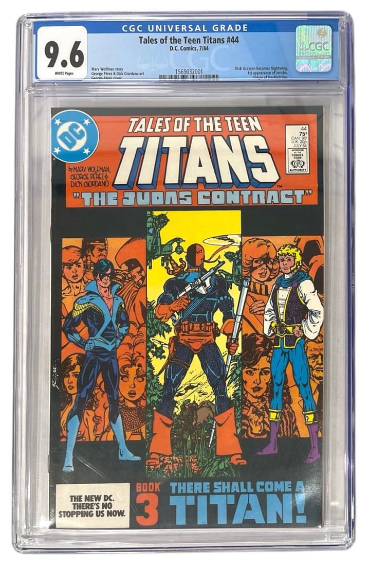 GRADED | DCs Tales of the Teen Titans | No 44 | CGC 9.6: GRADED | DCs Tales of the Teen Titans | No 44 | CGC 9.6
