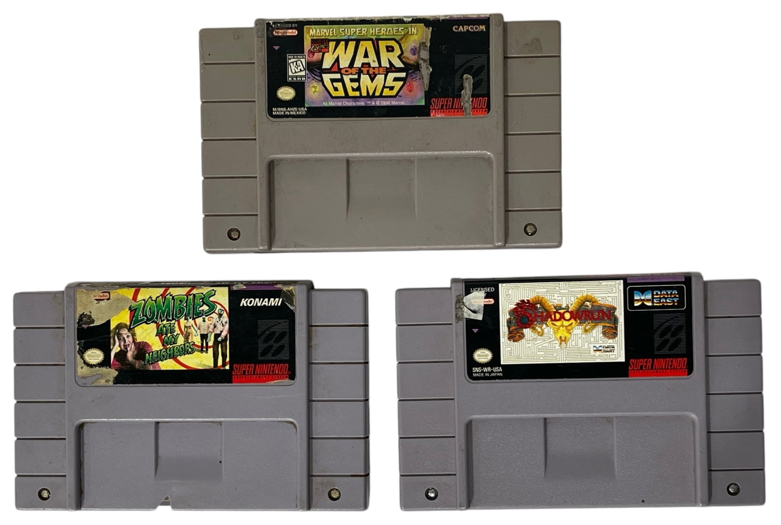 Vintage Nintendo Games (1 of 2)