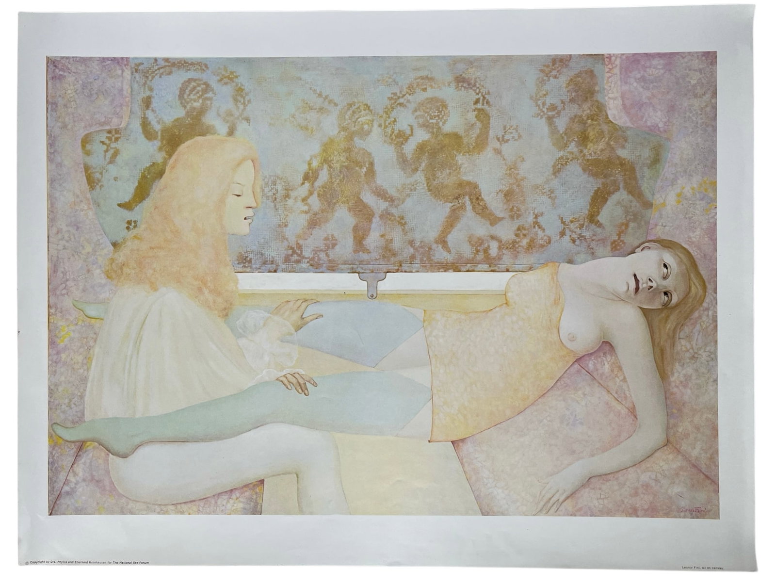 Artwork by Leonor Fini | Poster | Approximately 23 x 17.5 (1 of 3)