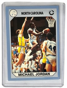 1990 Collegiate Collection | Michael Jordan Basketball Collectors Card