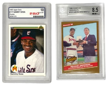 GRADED Baseball Cards | Sports Collectors Cards
