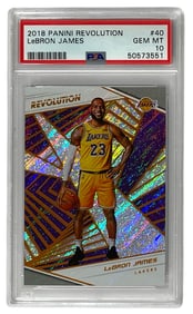 2018 Panini Revolution | LeBron James | GRADED 10