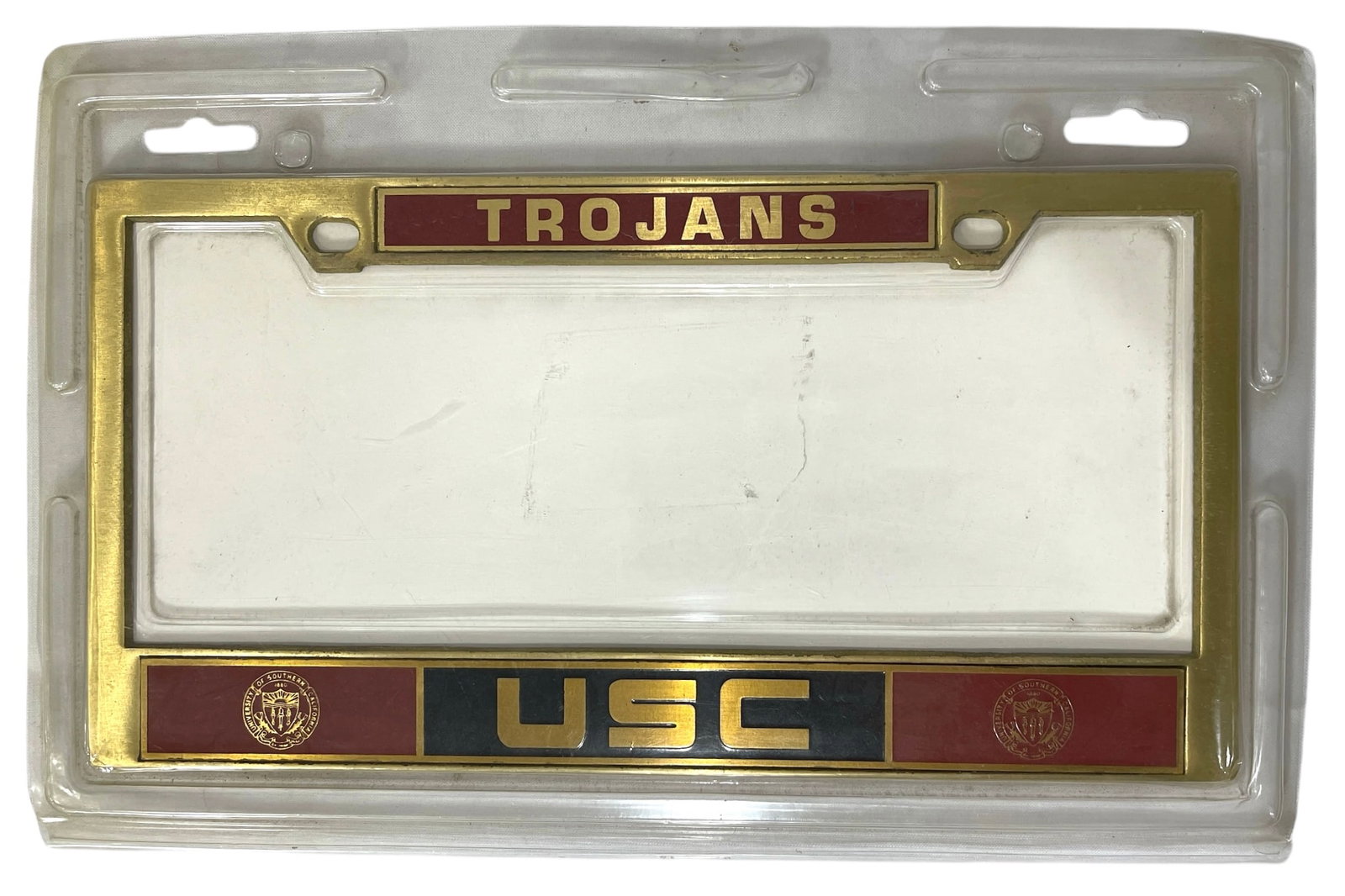 Trojans USC License Plate Cover: Trojans USC License Plate Cover