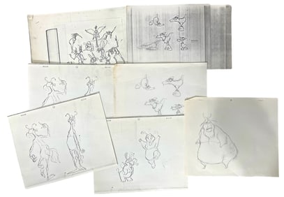 Animated Series Production Cels