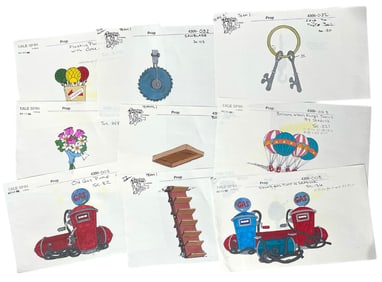 Animation Production Drawings and Prints