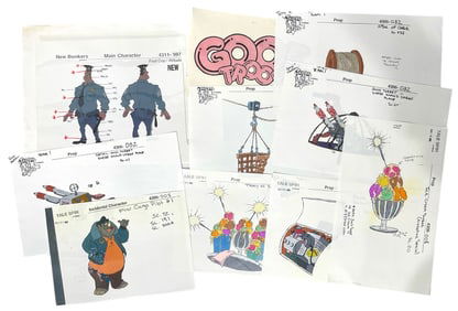 Animation Production Drawings and Prints