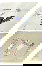 Animated Series Production Cels