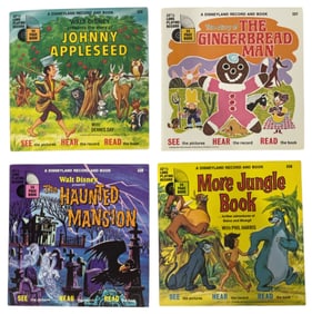 Vintage Disneyland Record and Book Collection