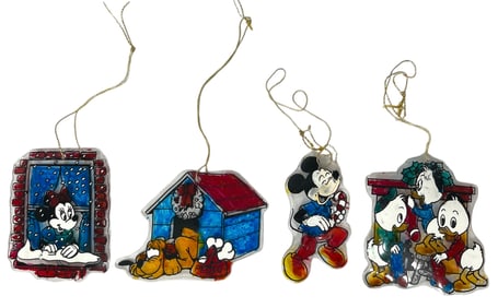 Disney Plastic Ornaments