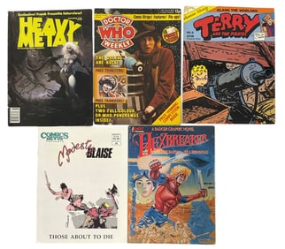 Vintage Comic Book and Magazine Collection