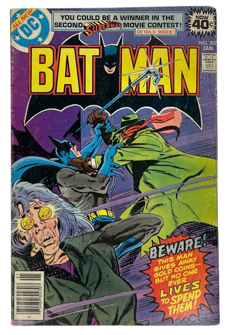 RARE DCs Batman Comic Book | No 307 (1 of 3)
