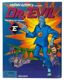 Captain Actions Arch Enemy | Dr. Evil Action Figure