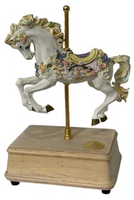 San Francisco Music Box Carousel Collection Horse | No 6140