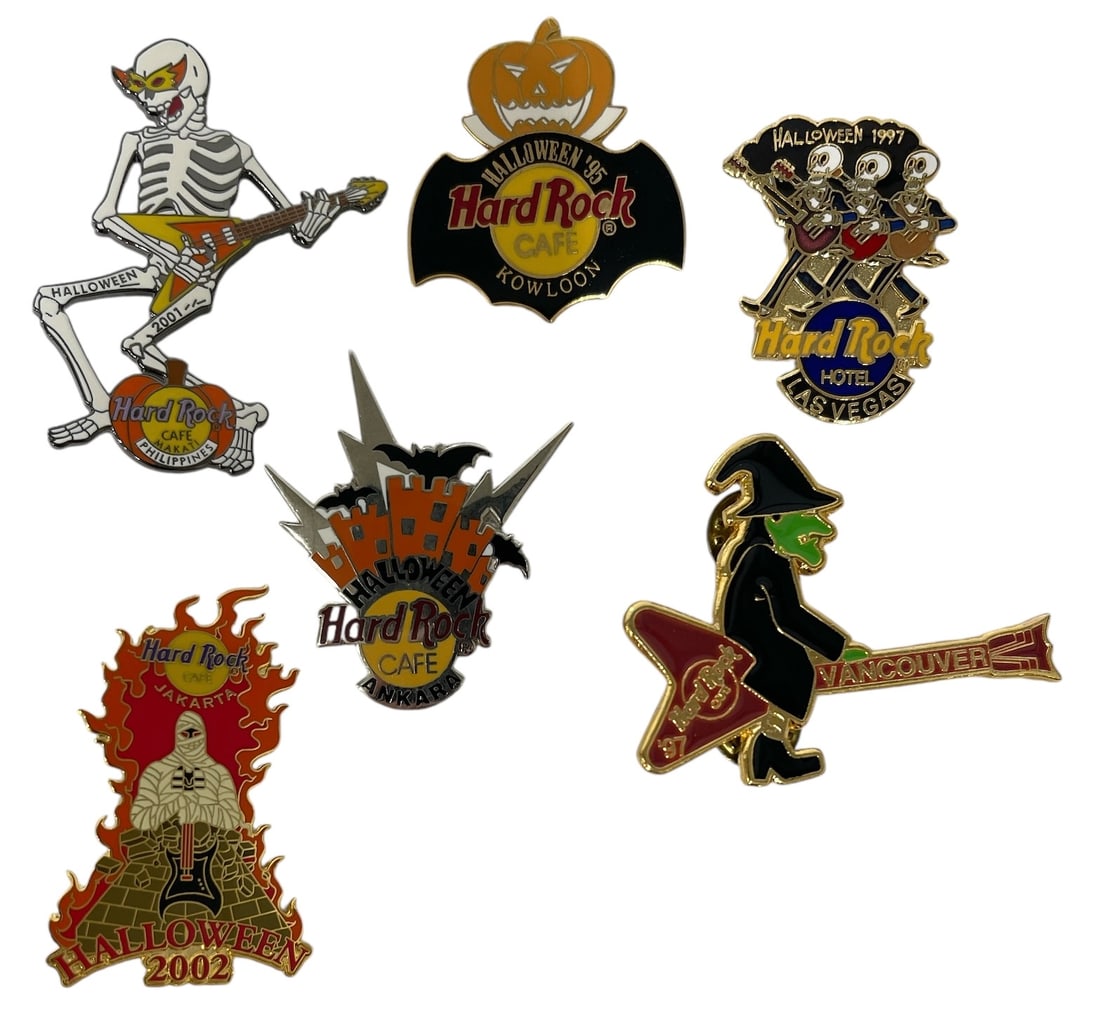 Hard Rock Pin Collection: Hard Rock Pin Collection
