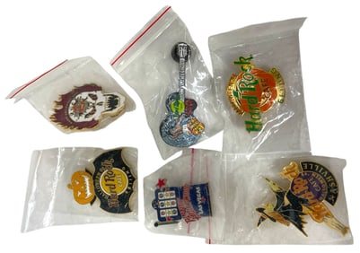 Hard Rock and Las Vegas Pin Collection
