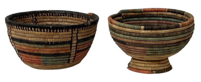 Woven Wicker Basket Collection