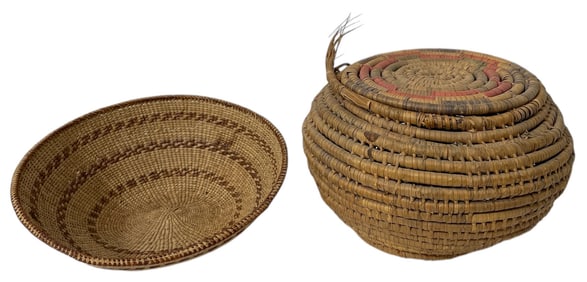 Woven Wicker Basket Collection