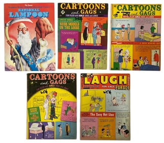 Adult Magazine and Comic Collection
