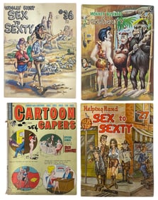 Adult Magazine and Comic Collection
