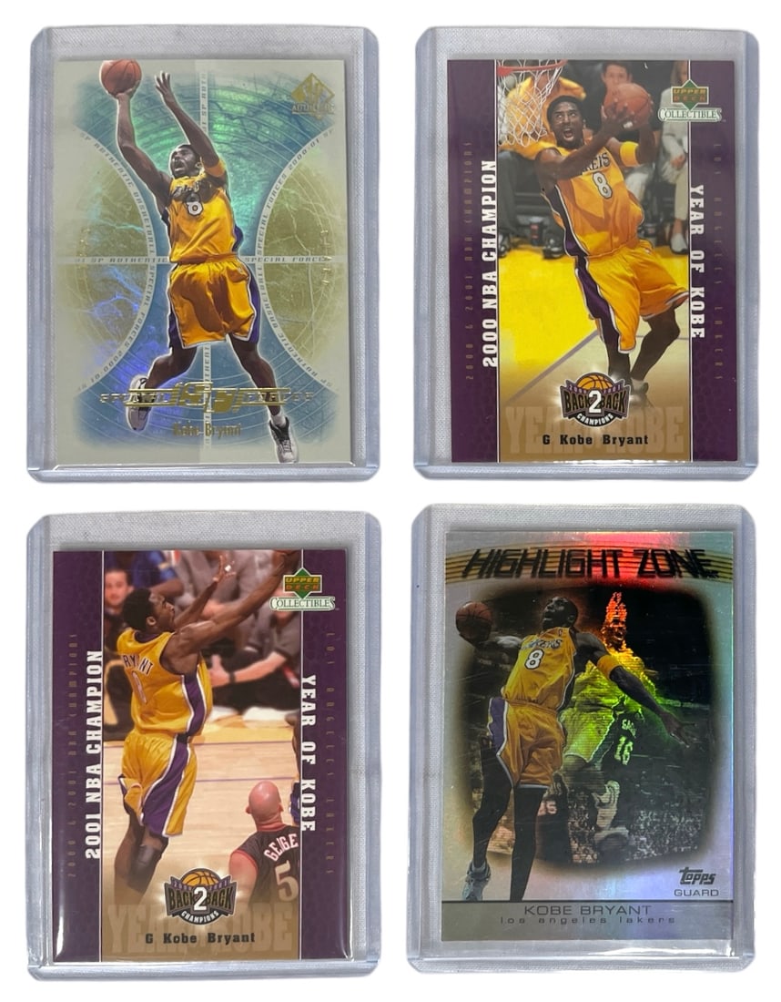 Kobe Bryant Basketball Collectors Cards (1 of 2)