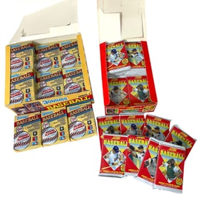 Sealed Baseball Trading Card Collection