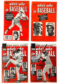 Whos Who in Baseball Mini Magazines