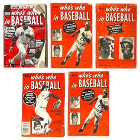 Whos Who in Baseball Mini Magazines