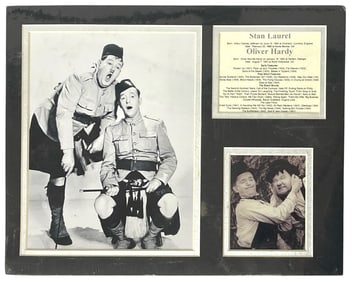 Legends Never Die | Laurel and Hardy | Photo Collage