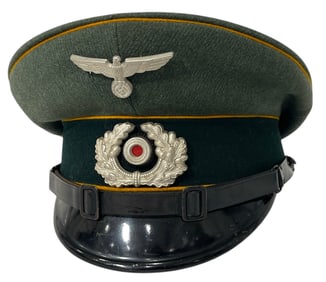 German WWII Army Heer Cavalry Cap