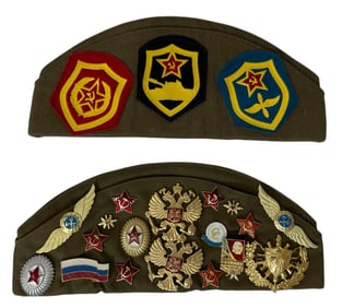Russian Hats with Pins