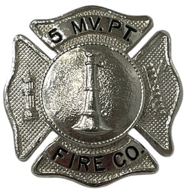 5 MV PT Fire Co Badge