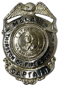 Thurston Co Fire District | Captain No 9