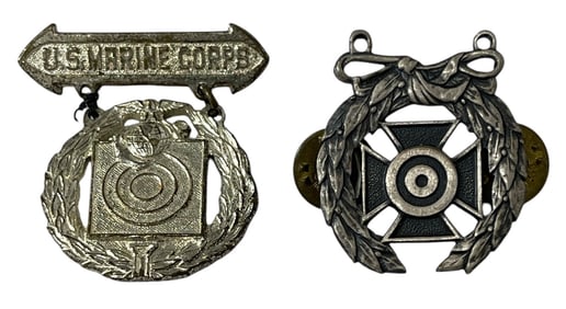 Marine and Army Pin Collection